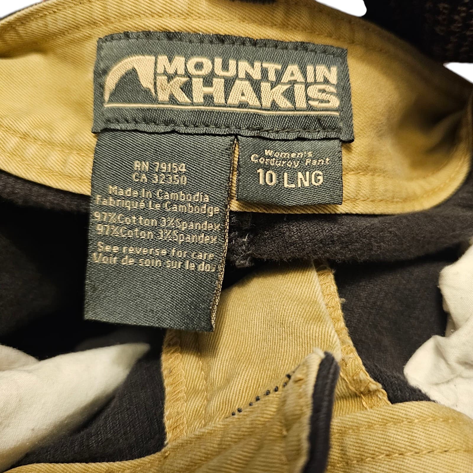 Mountain Khakis Canyon Cord Classic Fit Black Corduroy Pant Women’s Size 10 - Thumbnail 13