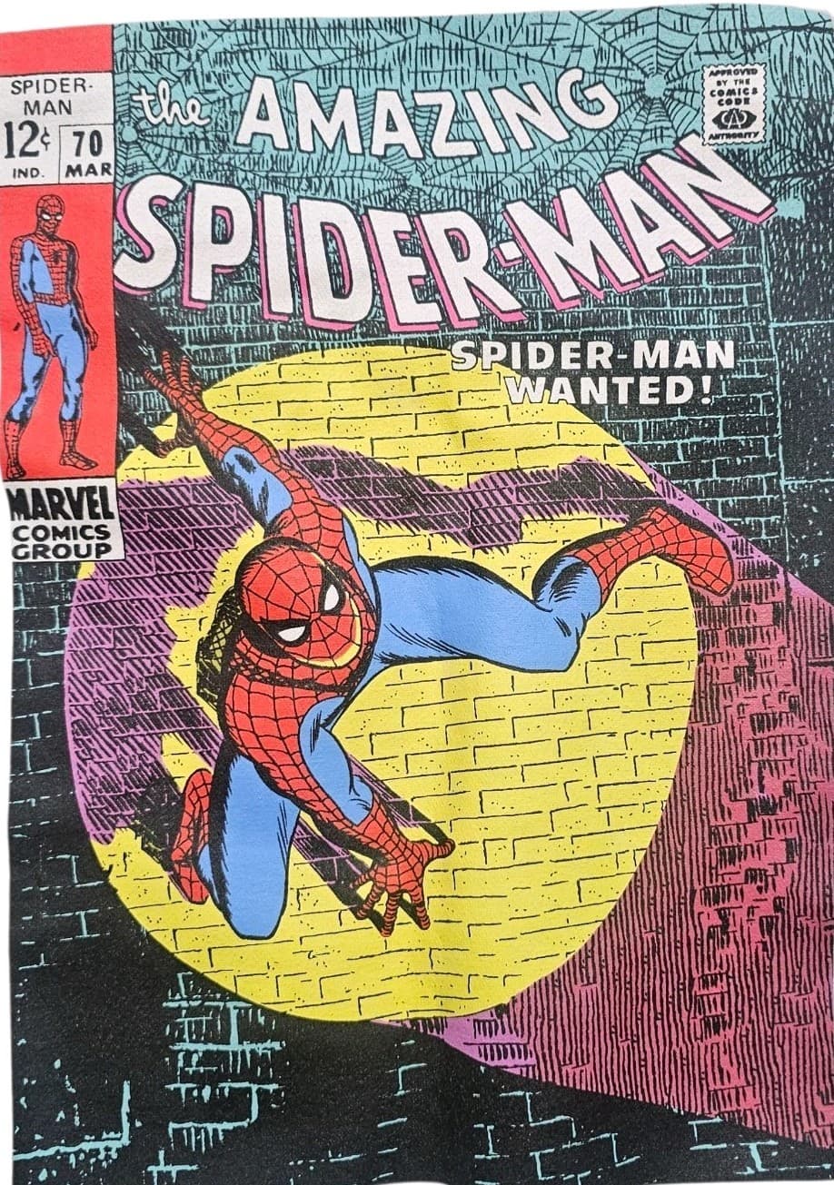 Marvel The Amazing Spider-Man Sweatshirt Pullover Comic Book Design Men’s M - Thumbnail 2