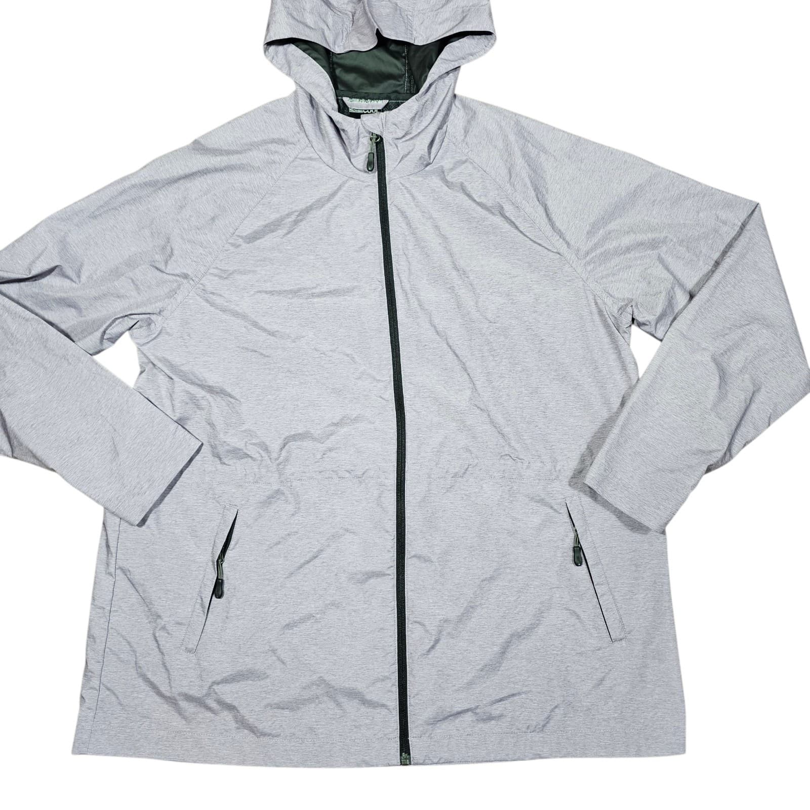 32 Degrees Cool Womens Large Full Zip Pale Lavender Windbreaker Hoodie - Thumbnail 3