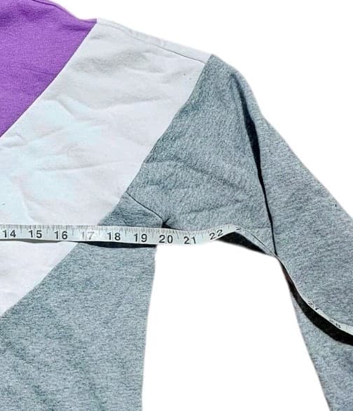 FILA Womens Size Small Gray & Purple Quarter Zip Pullover Sweatshirt Gym NWT - Thumbnail 6