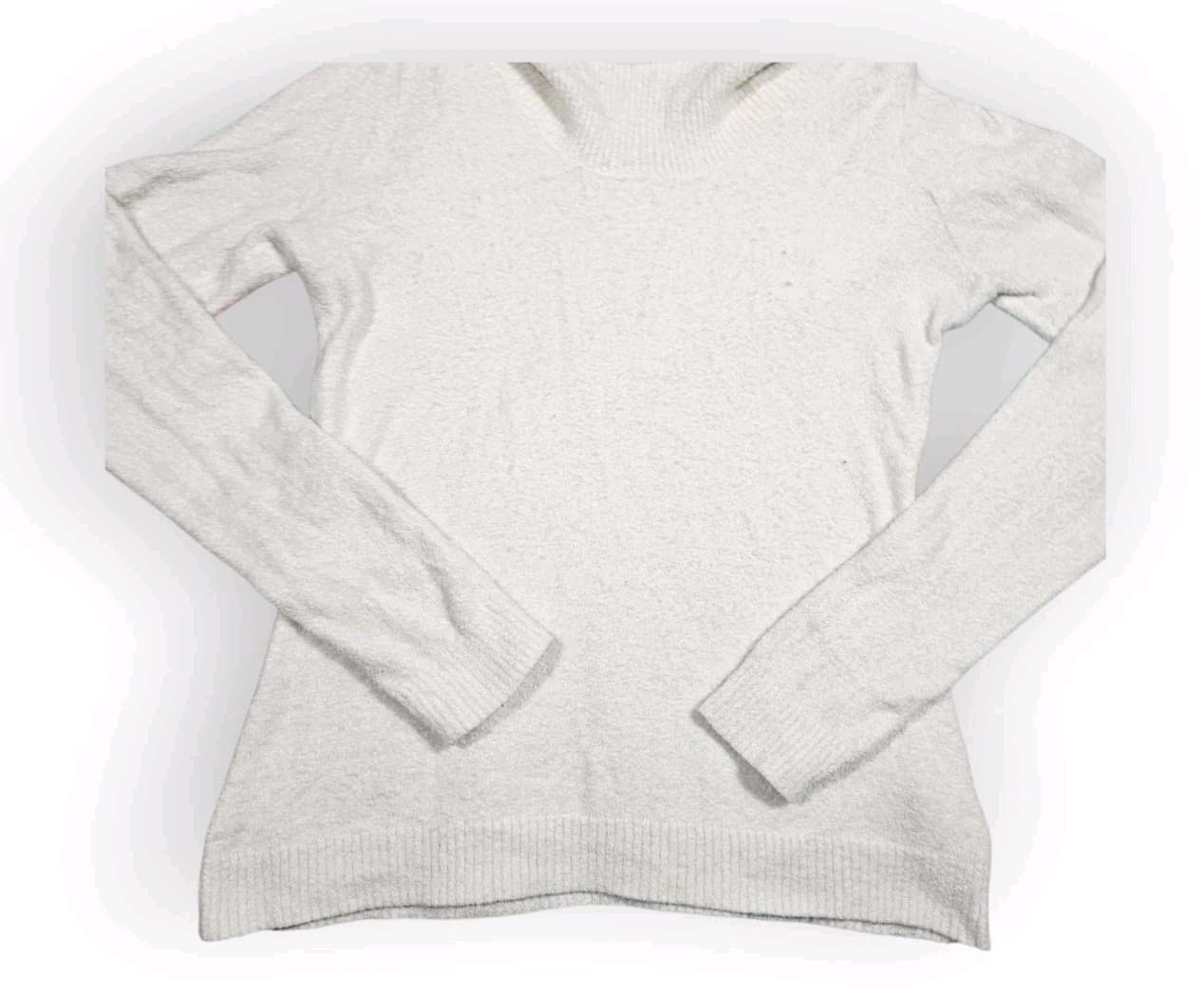 Worthington White Cowl Neck Sweater Womans Size Small - Thumbnail 7