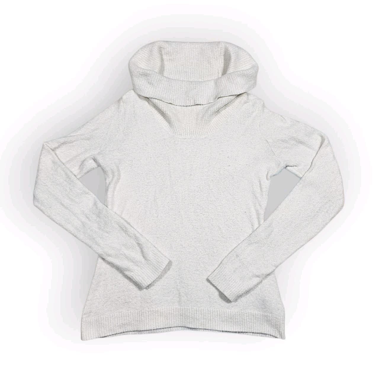 Worthington White Cowl Neck Sweater Womans Size Small