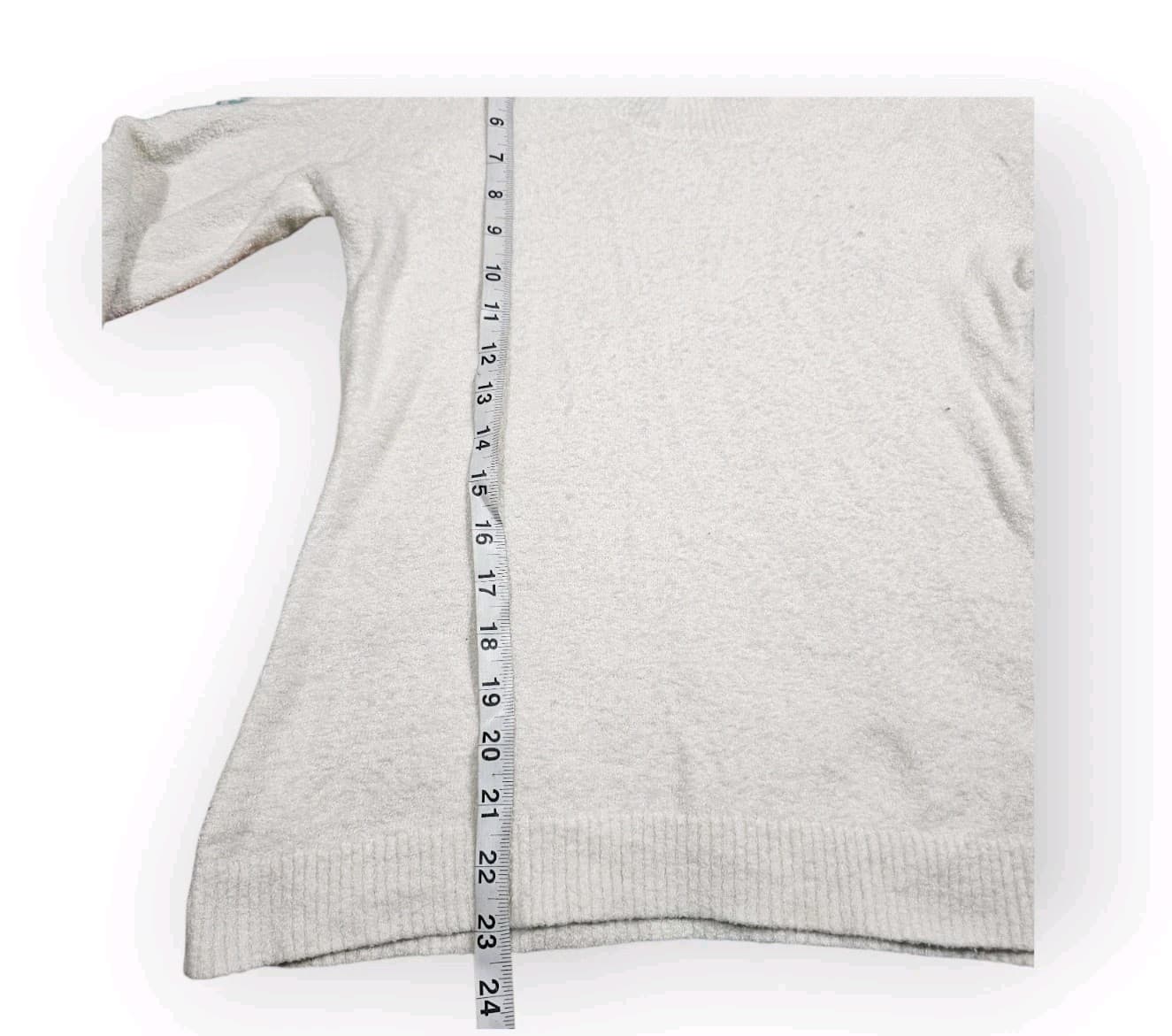 Worthington White Cowl Neck Sweater Womans Size Small - Thumbnail 12