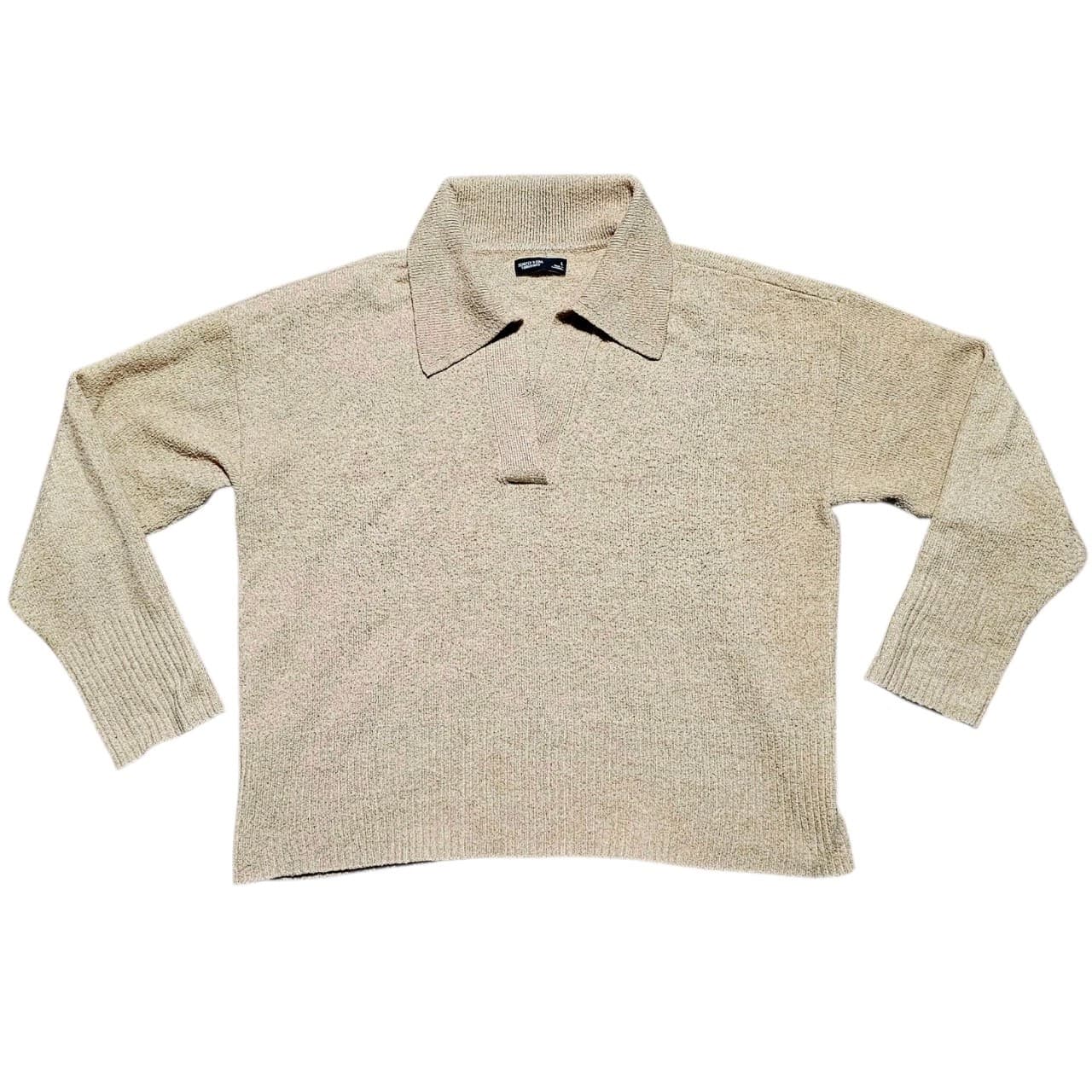 Simply Vera Vera Wang Touch Of Kashmir Pullover Sweater V-neck Woman's Size L