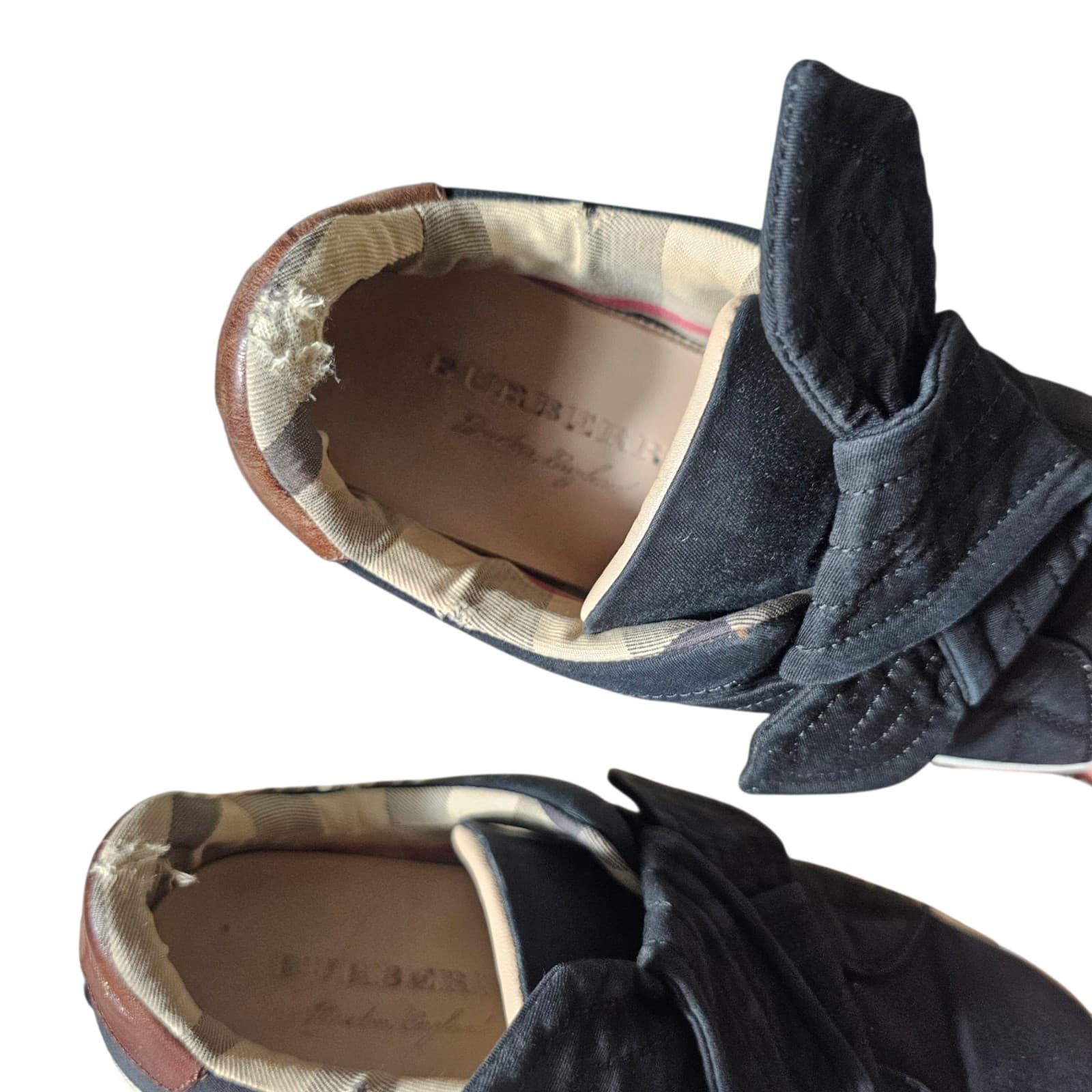Burberry Women Westford Black Knot Sneakers Slip On Shoes US 6.5 / EU 37 - Thumbnail 19