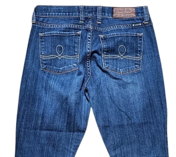 Lucky Brand Sofia Boot Jeans Woman's Size 6/28 Ankle Medium Wash - Thumbnail 3