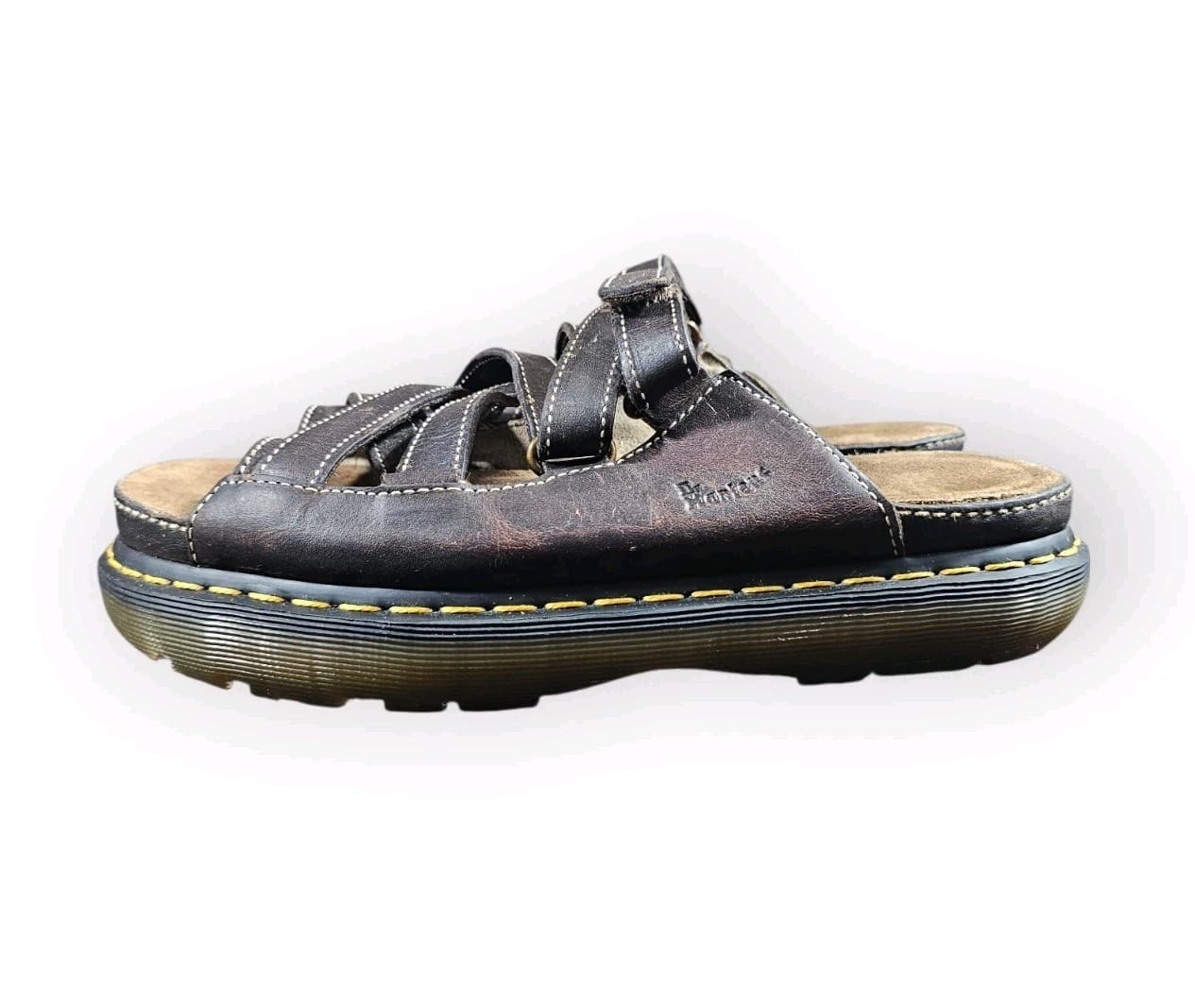 Vintage Dr. Martens Fisherman Dune Y2K Leather Chunky Sole Womans Size 11 - Thumbnail 7