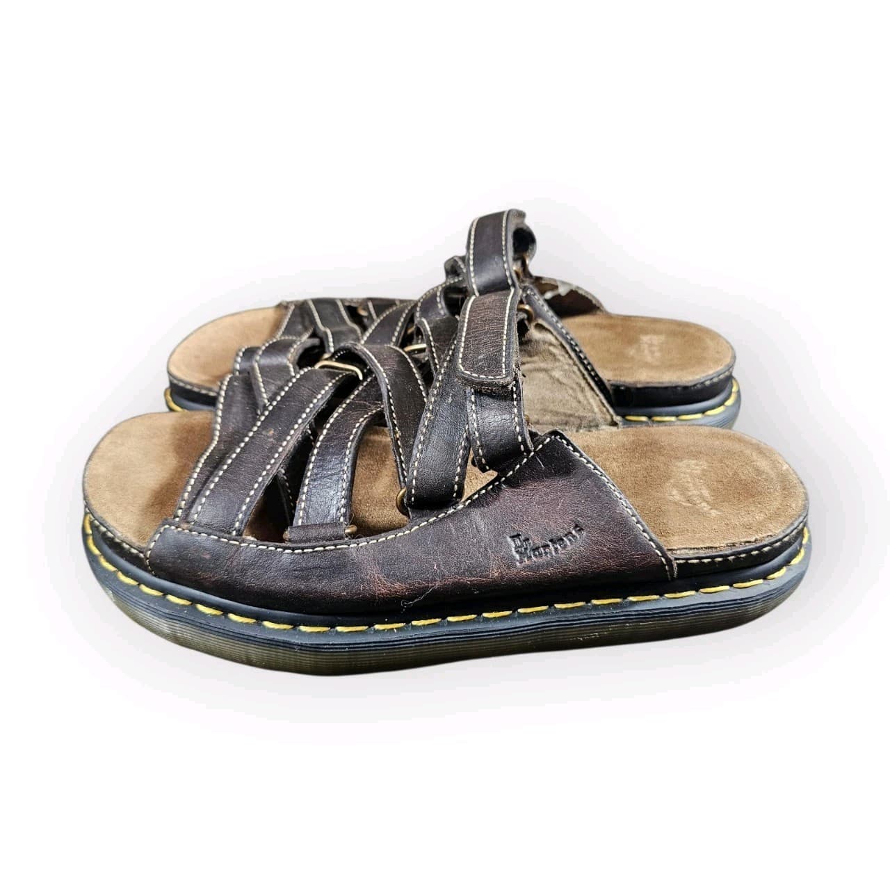 Vintage Dr. Martens Fisherman Dune Y2K Leather Chunky Sole Womans Size 11 - Thumbnail 5