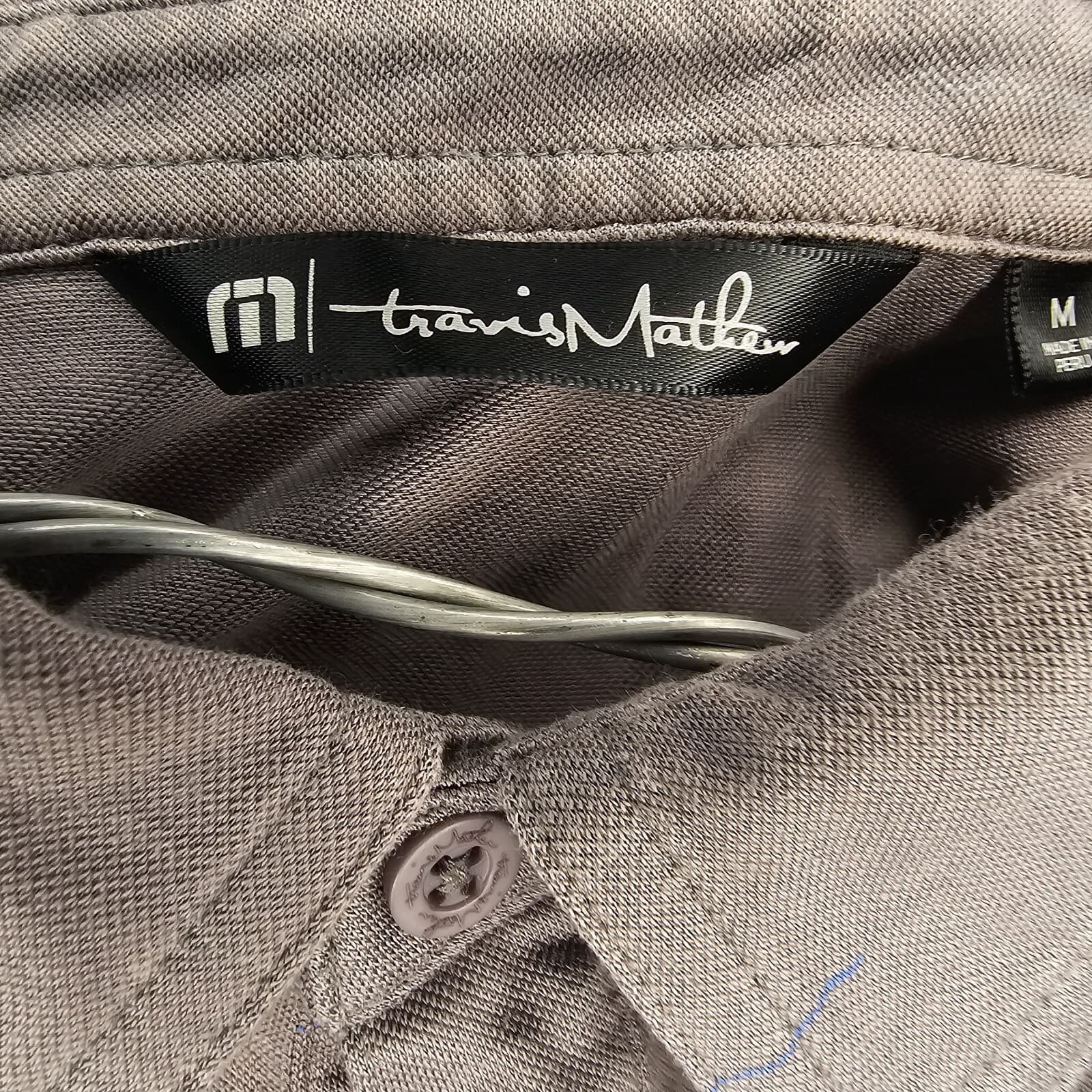 travis mathews golf polo Size Medium Grey - Thumbnail 7