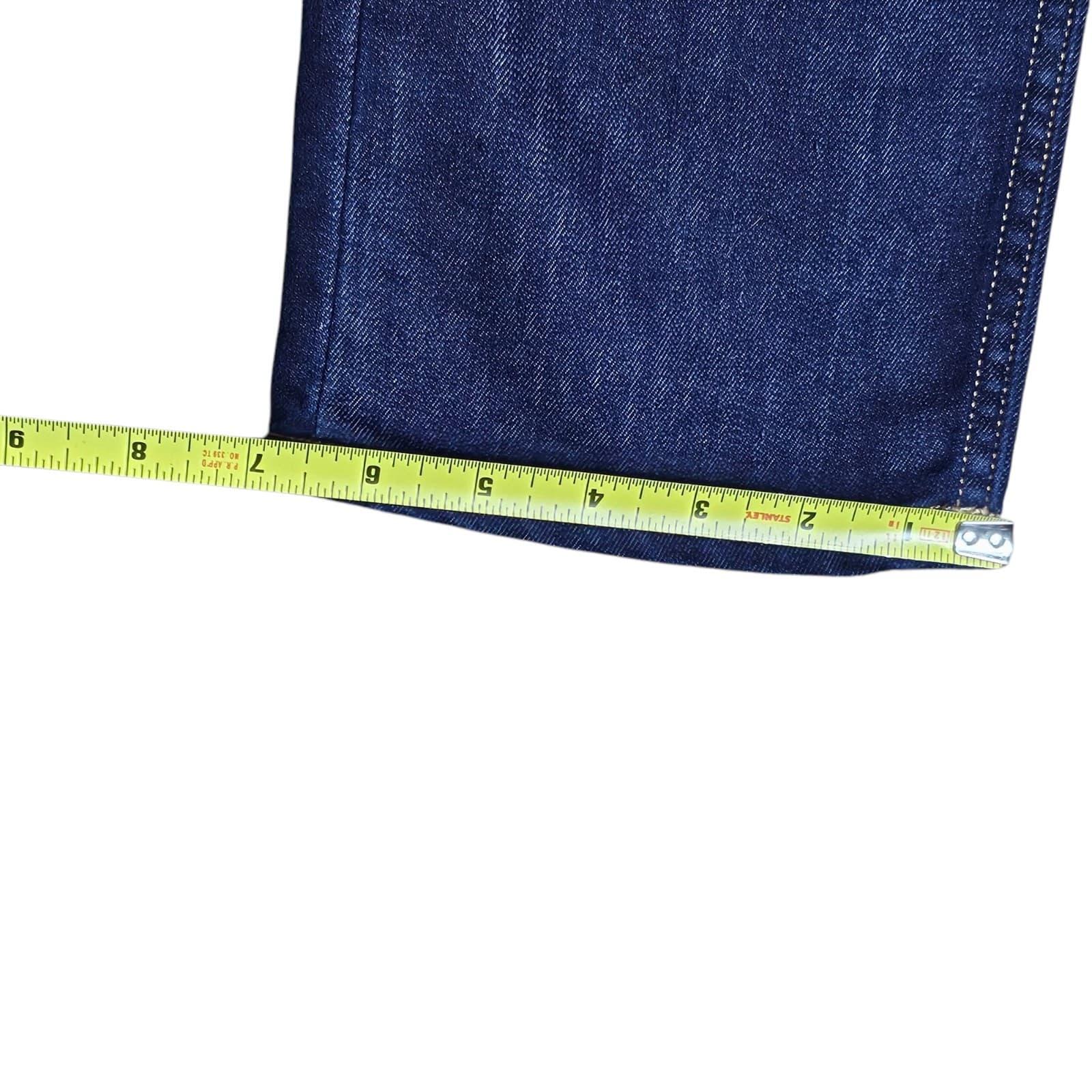 Patagonia Women’s Jeans Blue Straight Regular Organic Cotton Dark Wash Size 27 - Thumbnail 10