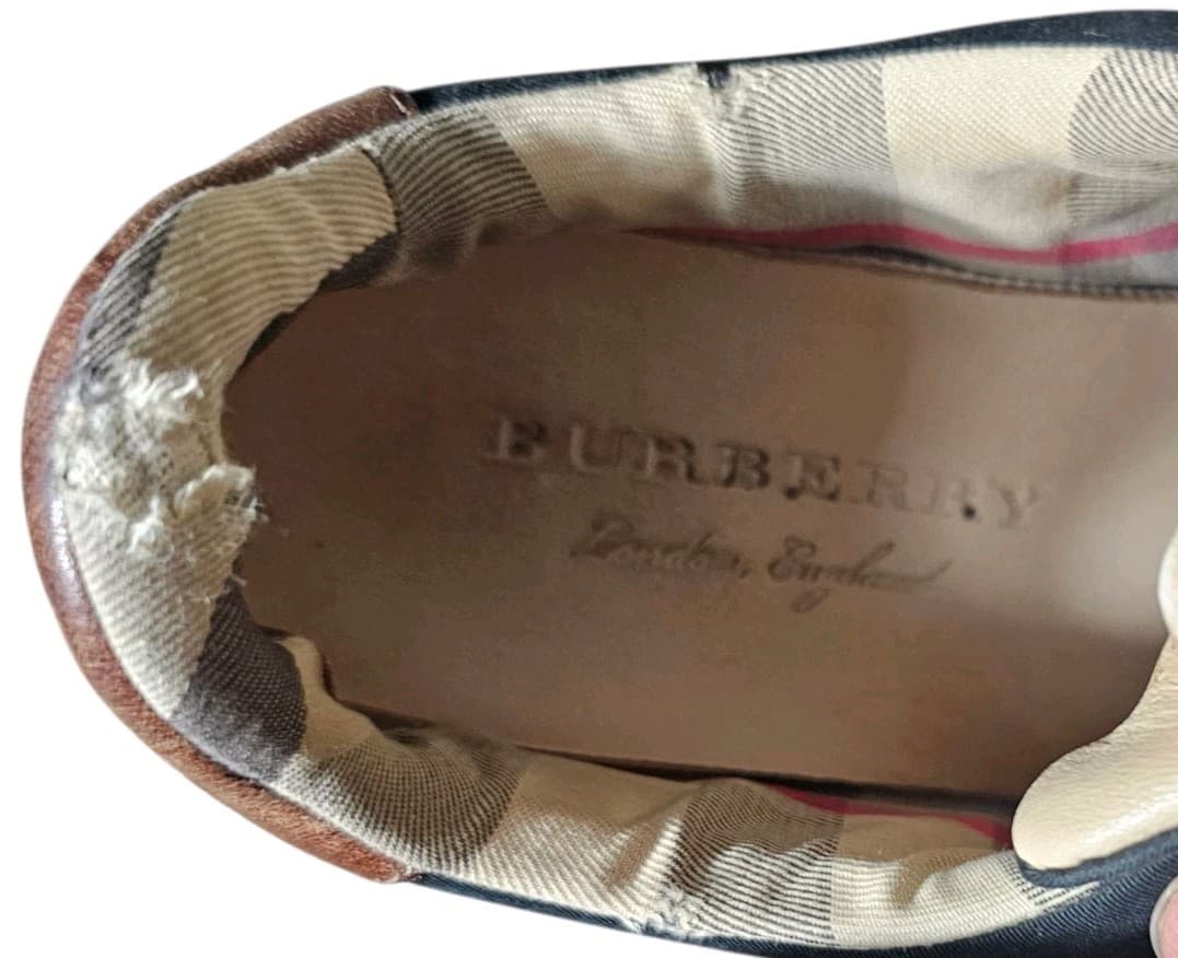 Burberry Women Westford Black Knot Sneakers Slip On Shoes US 6.5 / EU 37 - Thumbnail 18