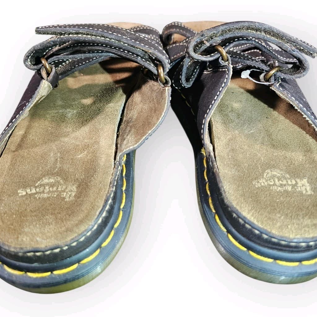 Vintage Dr. Martens Fisherman Dune Y2K Leather Chunky Sole Womans Size 11 - Thumbnail 8
