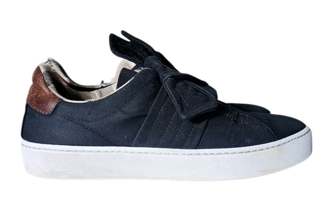 Burberry Women Westford Black Knot Sneakers Slip On Shoes US 6.5 / EU 37 - Thumbnail 4