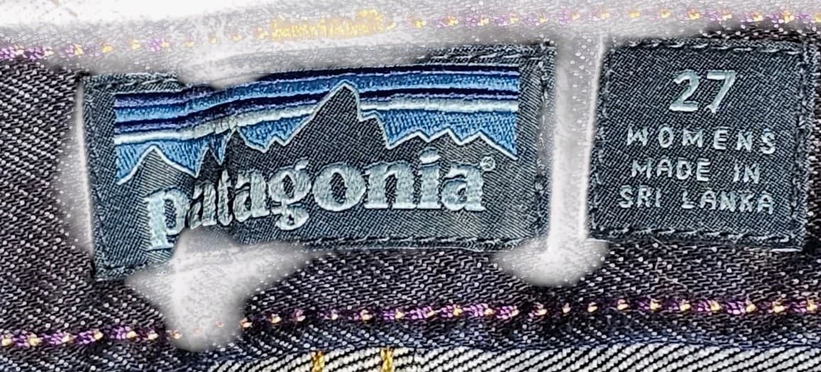 Patagonia Women’s Jeans Blue Straight Regular Organic Cotton Dark Wash Size 27 - Thumbnail 14