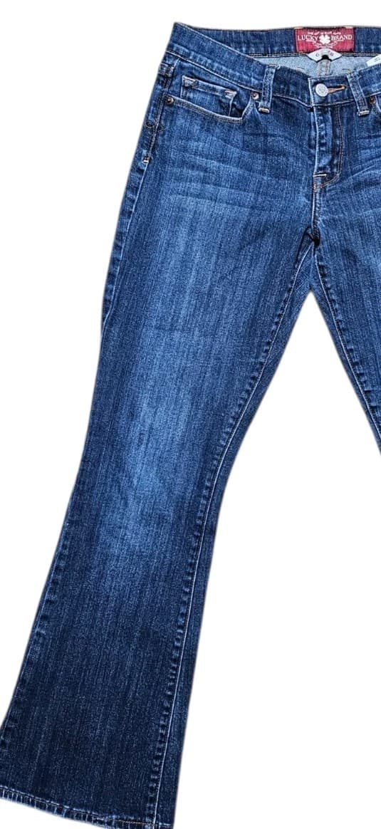 Lucky Brand Sofia Boot Jeans Woman's Size 6/28 Ankle Medium Wash - Thumbnail 8