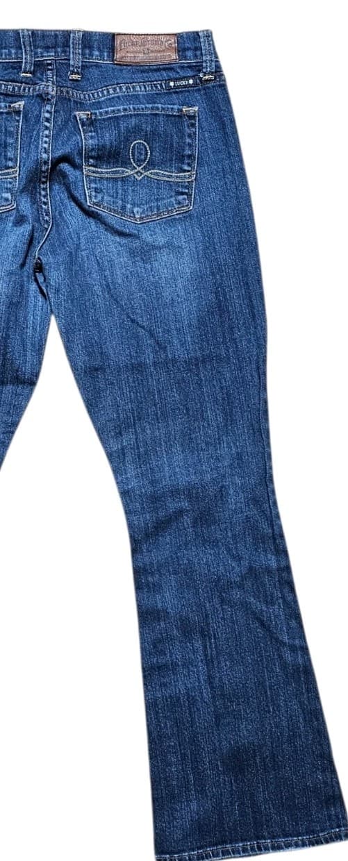 Lucky Brand Sofia Boot Jeans Woman's Size 6/28 Ankle Medium Wash - Thumbnail 5