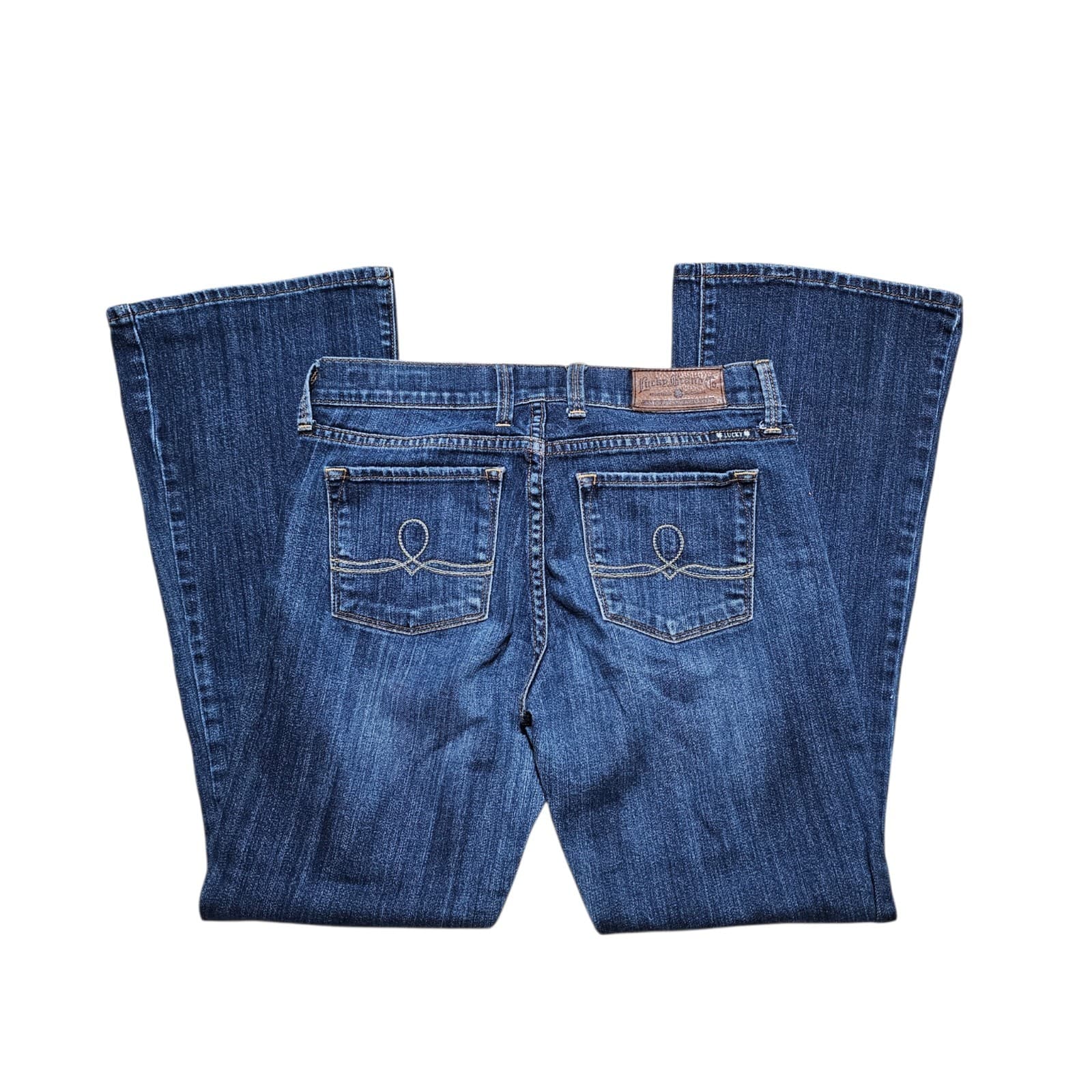 Lucky Brand Sofia Boot Jeans Woman's Size 6/28 Ankle Medium Wash