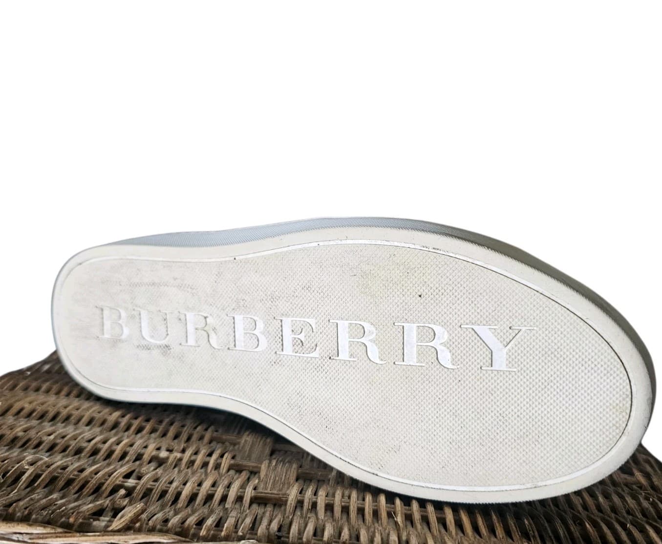Burberry Women Westford Black Knot Sneakers Slip On Shoes US 6.5 / EU 37 - Thumbnail 10
