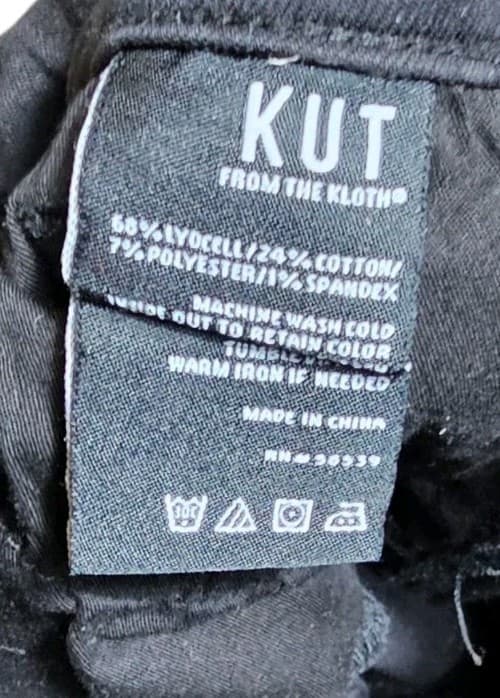 Kut From the Kloth Womens Black Jeans Womans Size 8 - Thumbnail 8