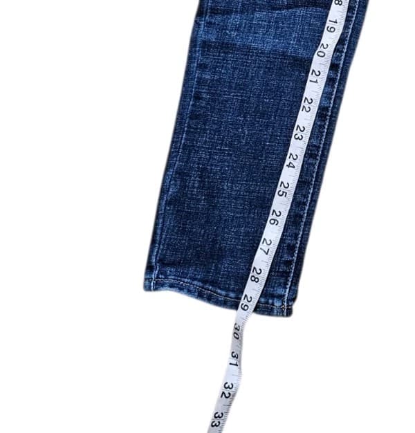 Levi's 311 Shaping Skinny Straight Denim Jeans Blue Wash Womens Size 27 - Thumbnail 6
