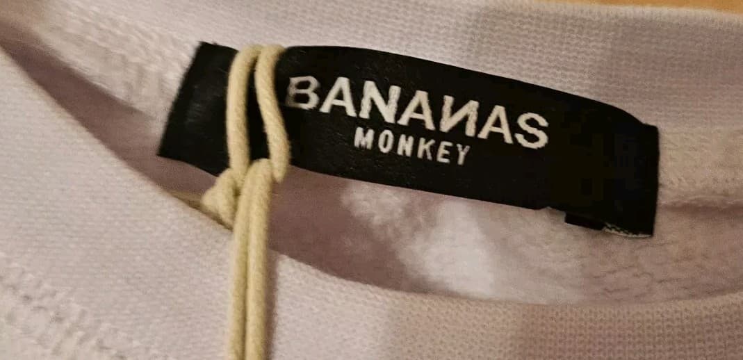 Bananas Monkey Halter Top Crew Neck Sweater Woman's L/Xl - Thumbnail 4