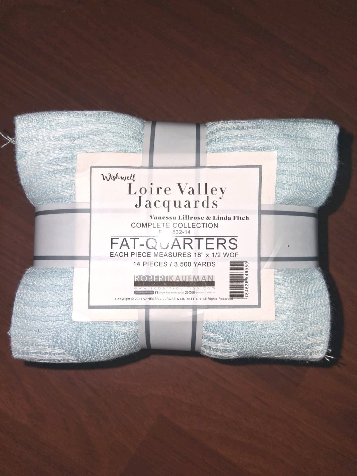 Robert Kaufman Loire Valley Jacquards Fat Quarter Bundle - 14 Pcs Wishwell FQ