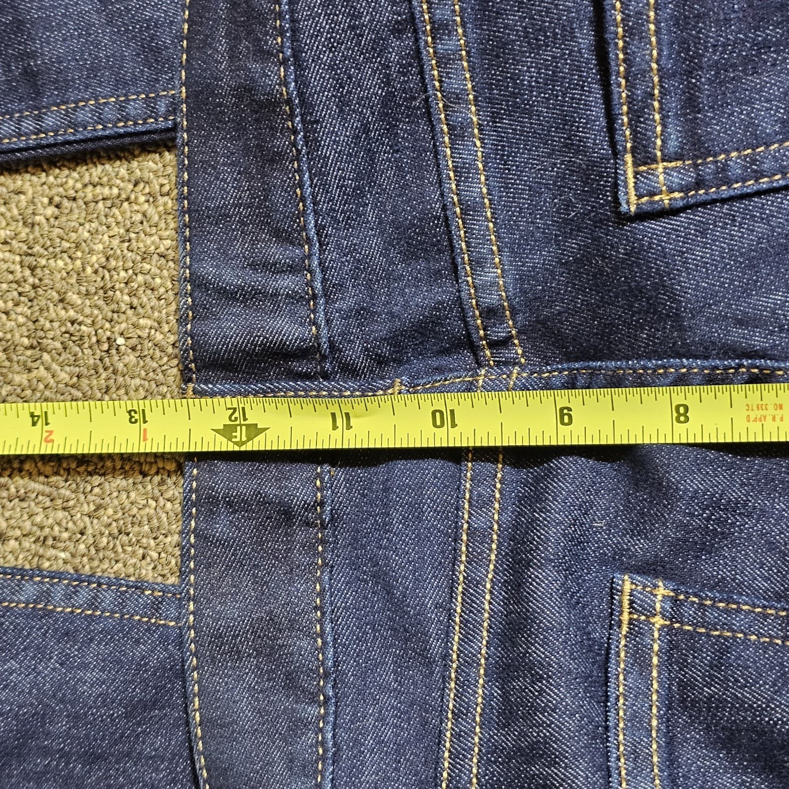 Patagonia Women’s Jeans Blue Straight Regular Organic Cotton Dark Wash Size 27 - Thumbnail 13