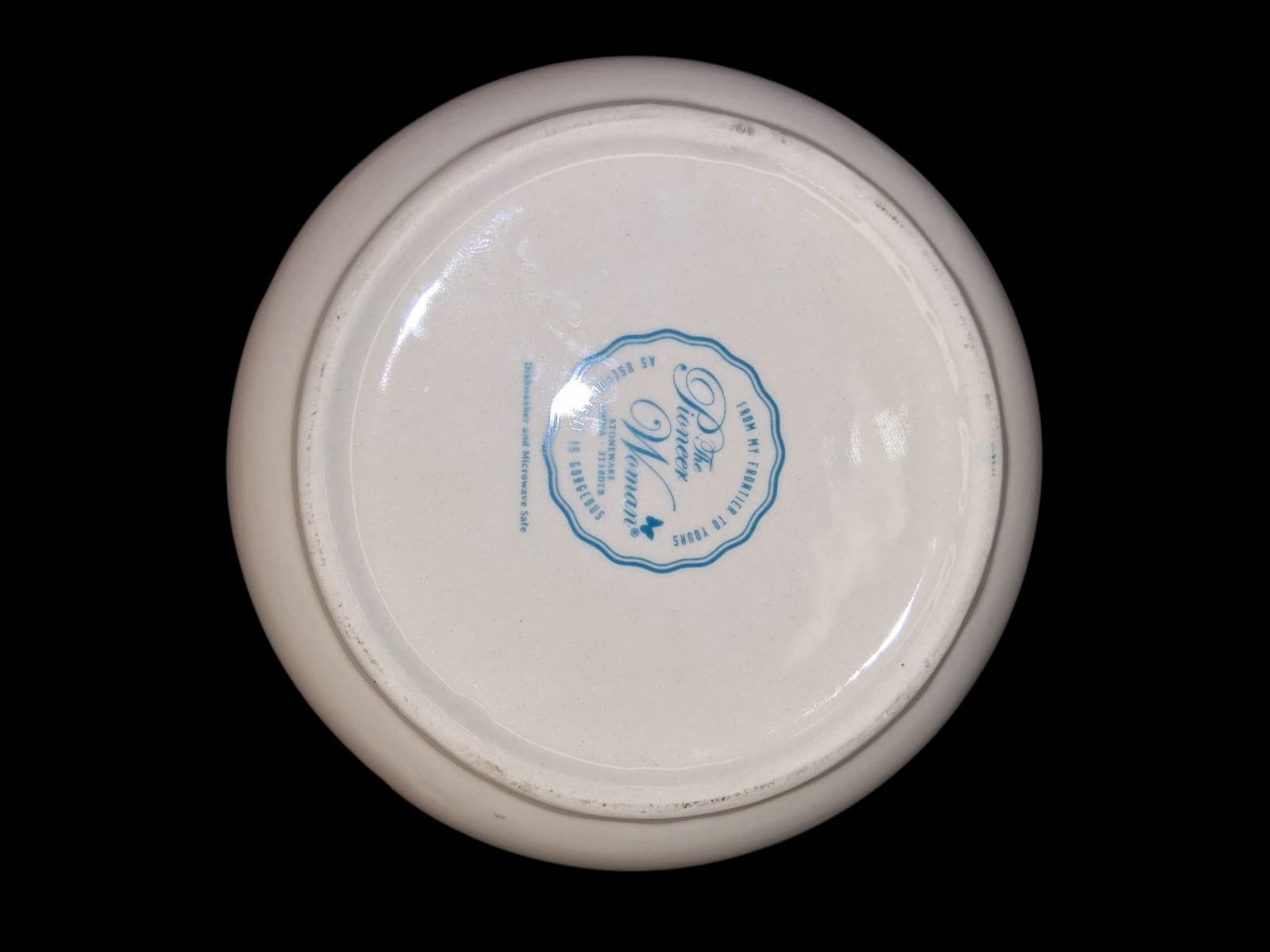 Pioneer Woman Sweet Rose Sentiment 6" Stoneware Bowl - Thumbnail 5