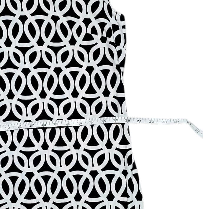 Liz Claiborne Dress Blue /White/Pink Size Large Women Cap Sleeve Sheath - Thumbnail 7