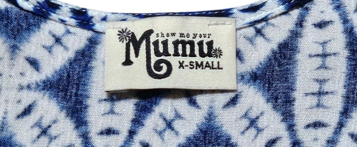 Show Me Your Mumu Blue White Floral Tunic Top - Thumbnail 12
