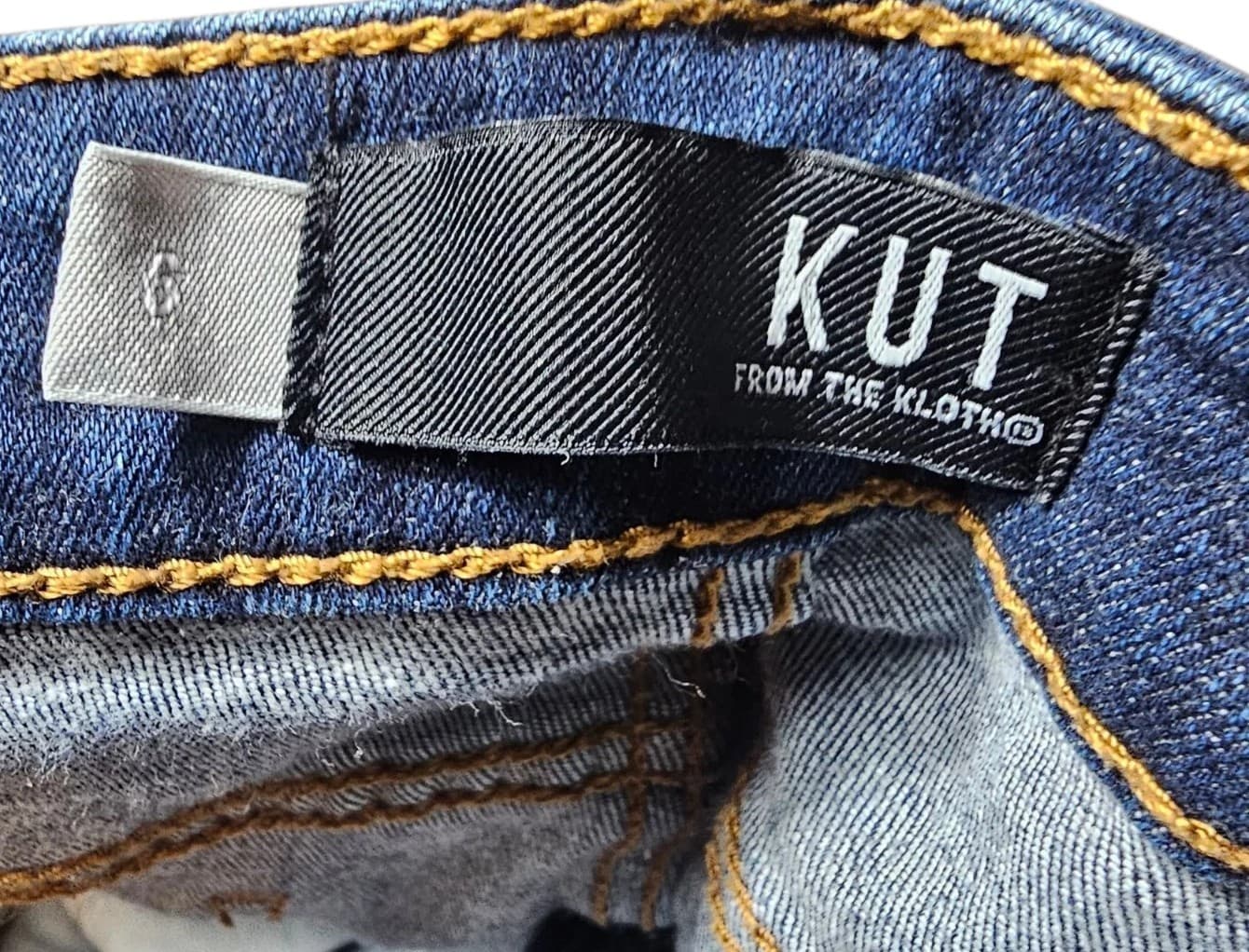 Kut From The Kloth Catherine Boyfriend Jeans Womans Size 6 - Thumbnail 8