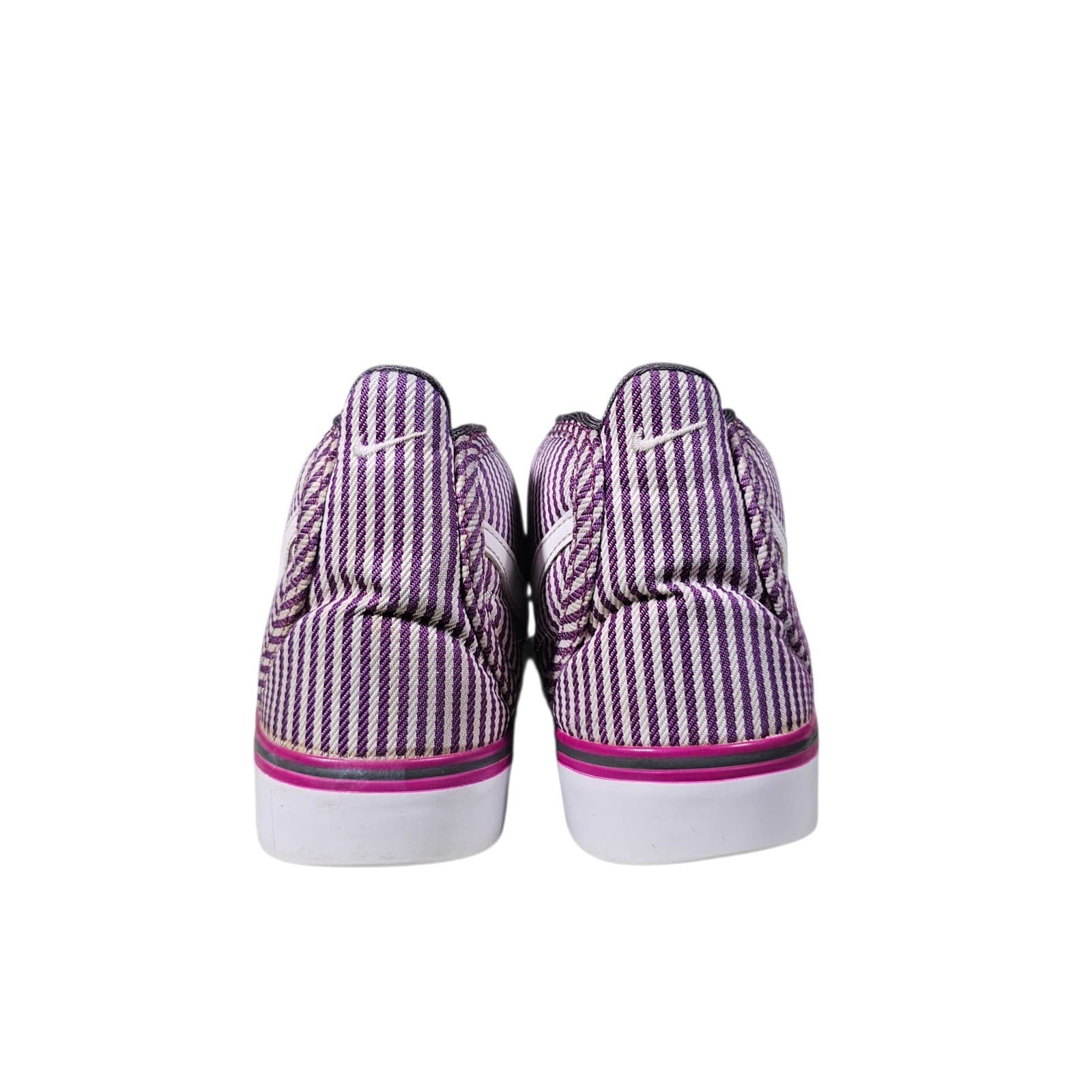 Nike Womens Toki Canvas 434173-500 Purple Bold Berry Mid Top Sneaker Size 5.5 - Thumbnail 5