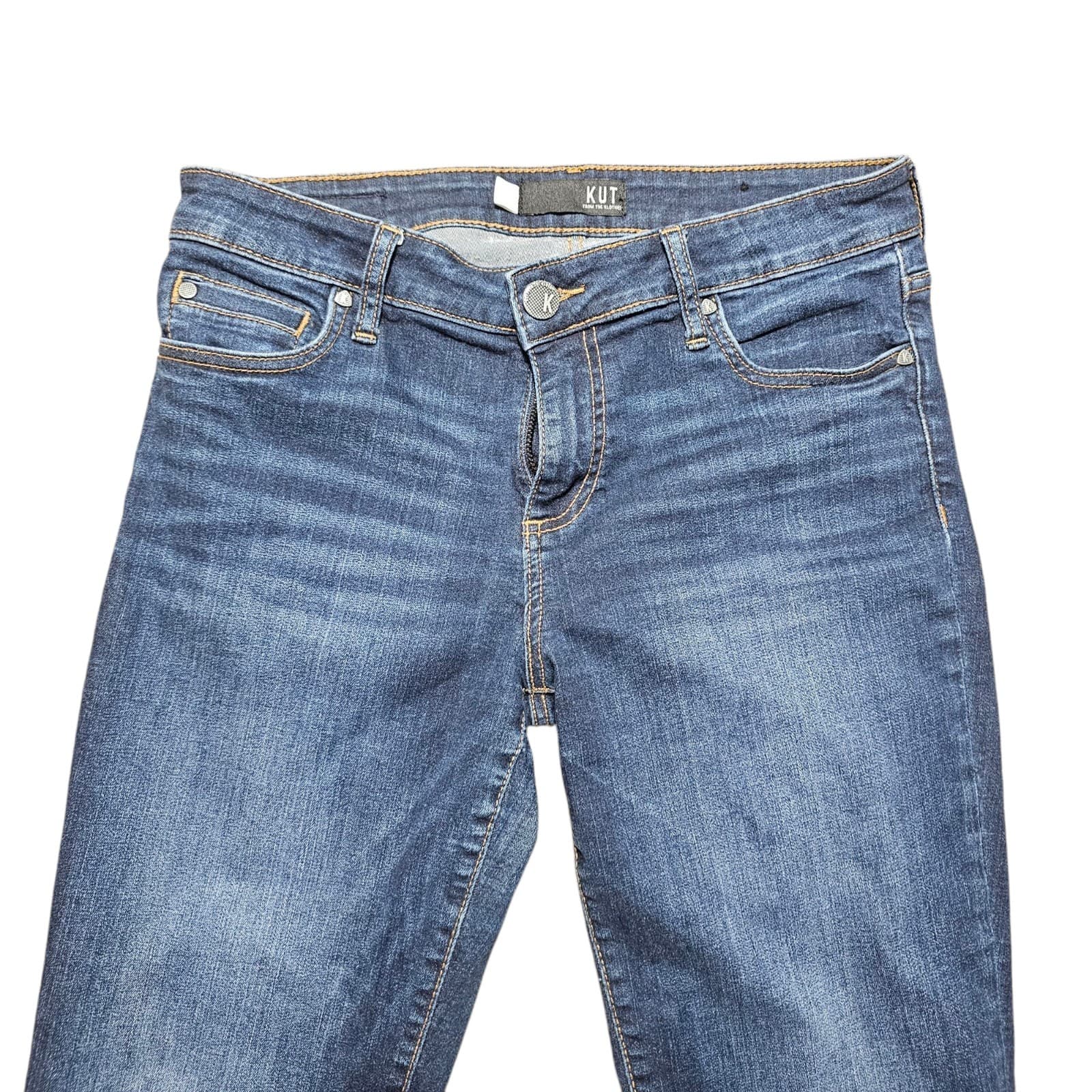 Kut From The Kloth Catherine Boyfriend Jeans Womans Size 6 - Thumbnail 3