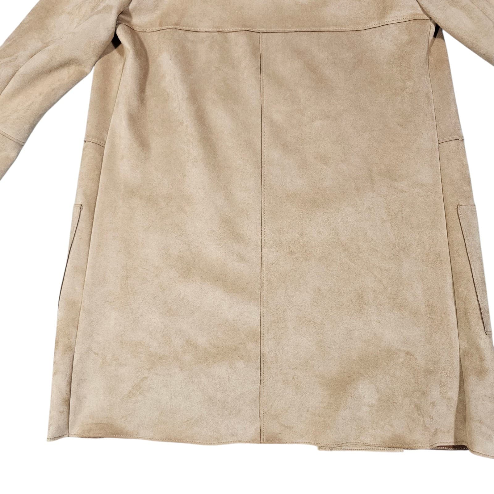 H&M Suede Jacket - Rose Gold Color - Size 4 - Thumbnail 13