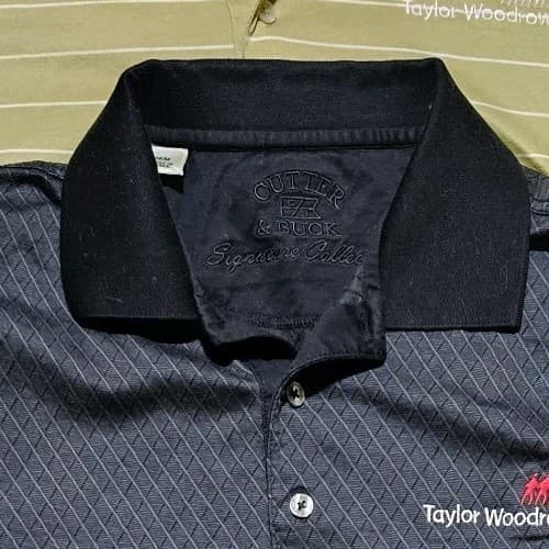 Golf Polo Shirt Lot Of 3 Cutter And Buck Perry Ellis Size M - Thumbnail 12