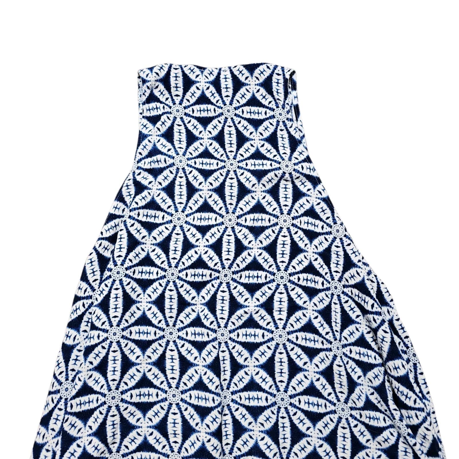 Show Me Your Mumu Blue White Floral Tunic Top - Thumbnail 4