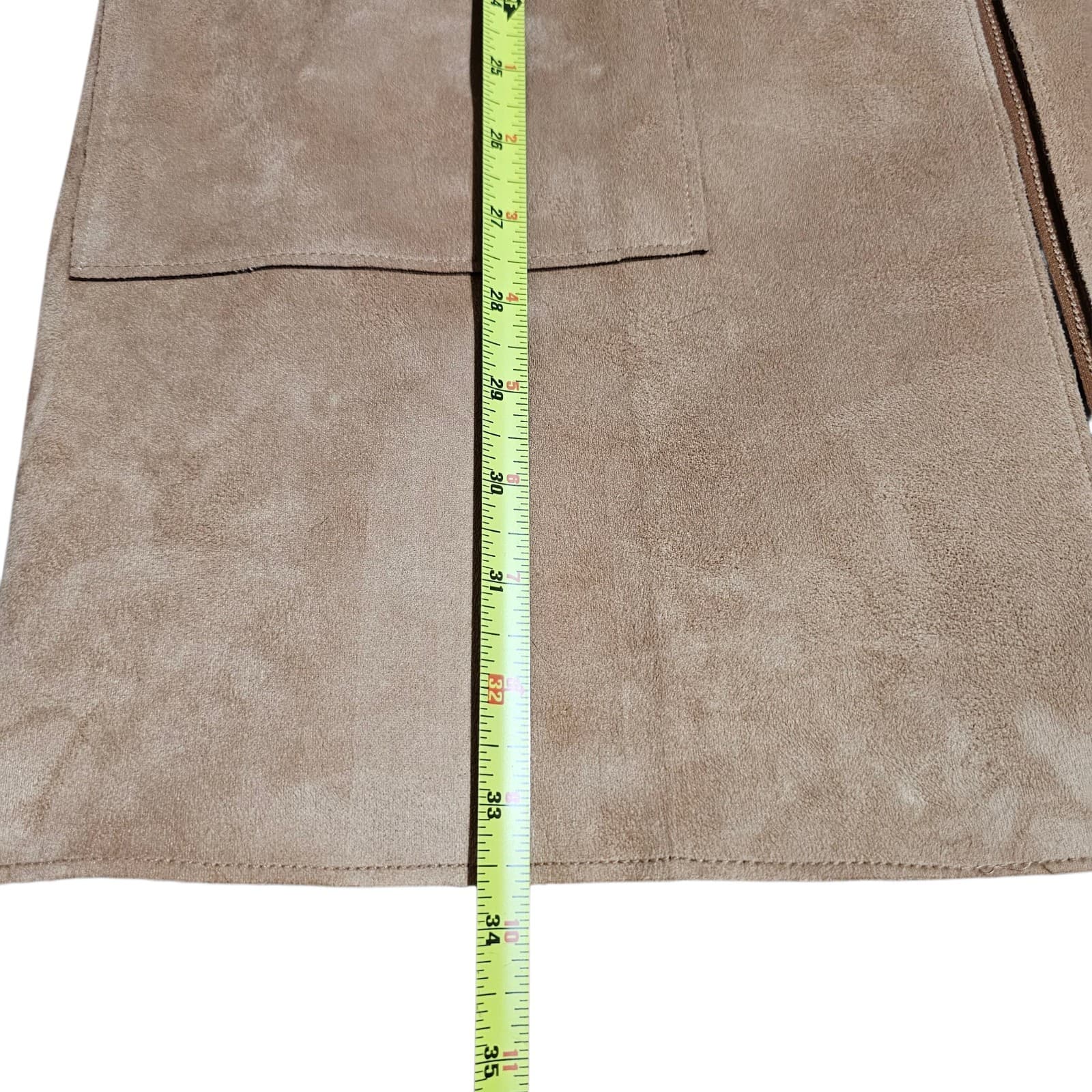 H&M Suede Jacket - Rose Gold Color - Size 4 - Thumbnail 15