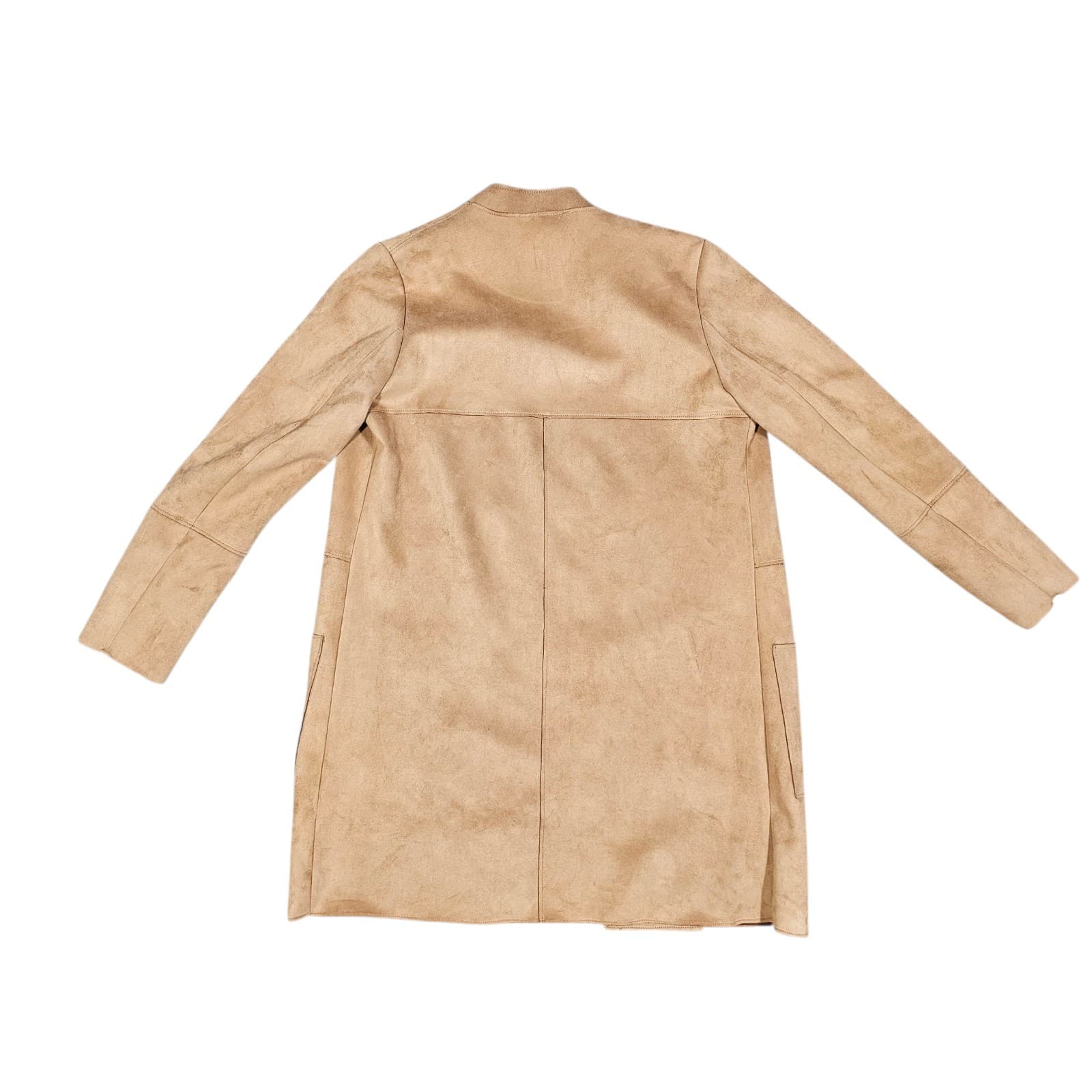 H&M Suede Jacket - Rose Gold Color - Size 4 - Thumbnail 11