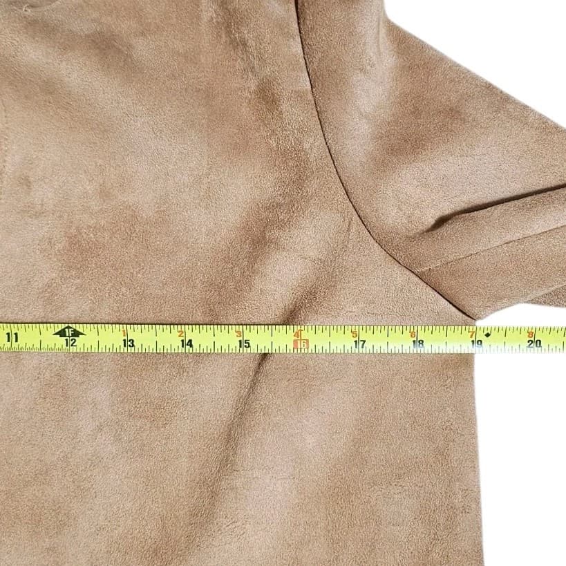 H&M Suede Jacket - Rose Gold Color - Size 4 - Thumbnail 16