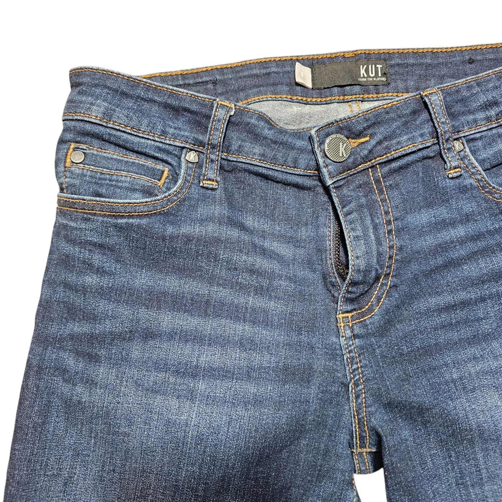 Kut From The Kloth Catherine Boyfriend Jeans Womans Size 6 - Thumbnail 4