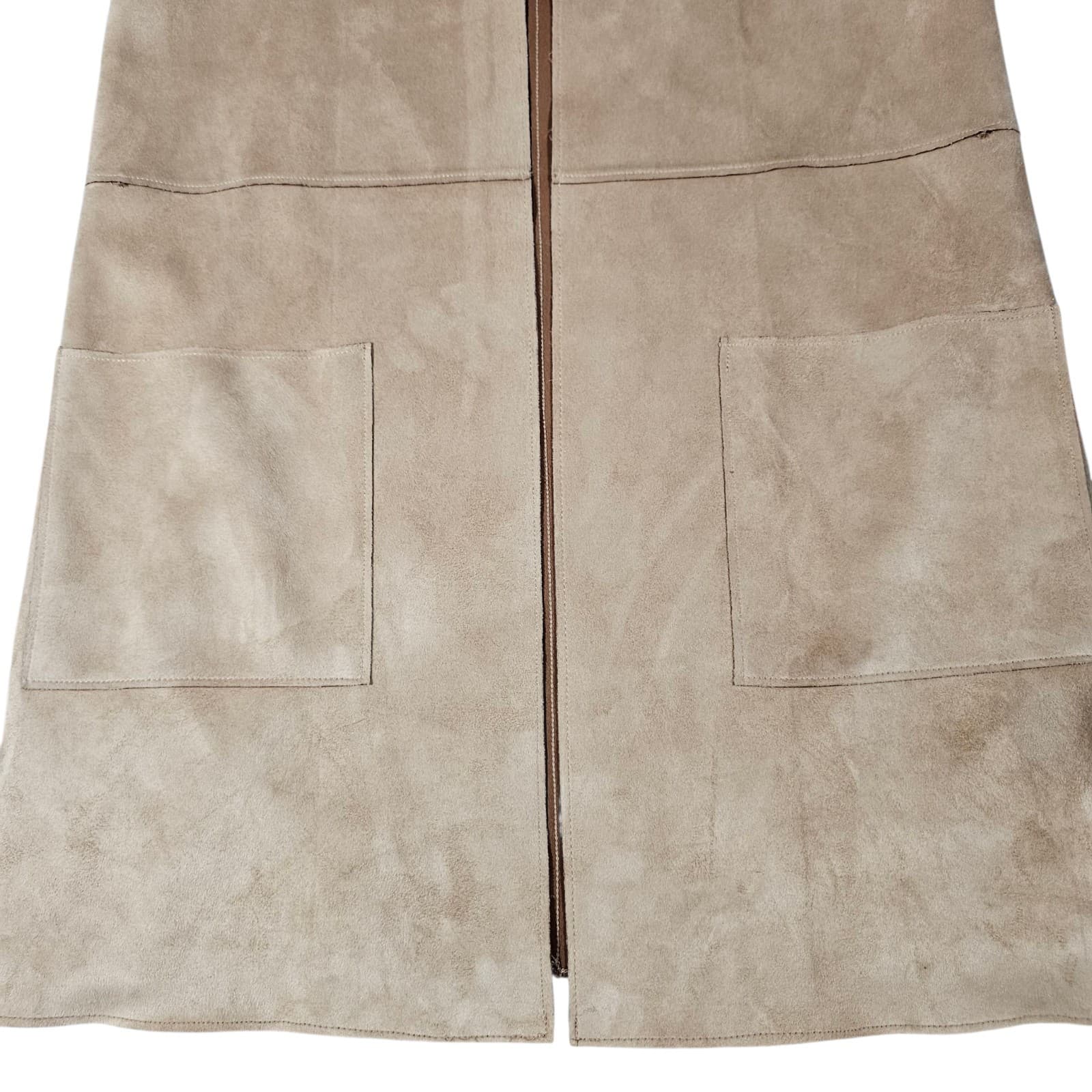 H&M Suede Jacket - Rose Gold Color - Size 4 - Thumbnail 5