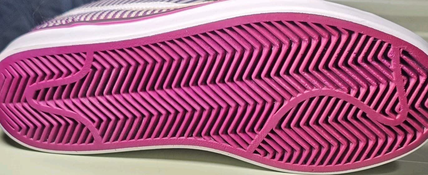 Nike Womens Toki Canvas 434173-500 Purple Bold Berry Mid Top Sneaker Size 5.5 - Thumbnail 13