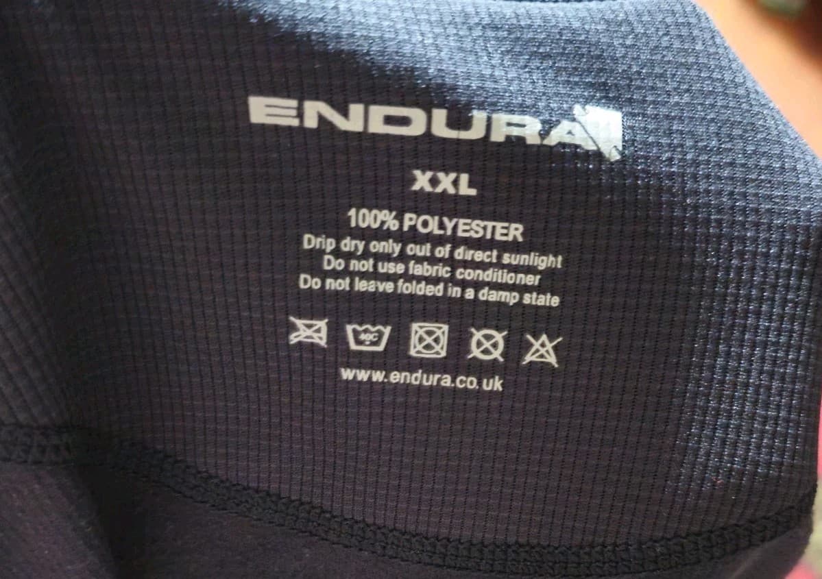 Endura FS260 Jet Stream Cycling Jacket Mens Size Xxl (See Pics For Measurements - Thumbnail 12