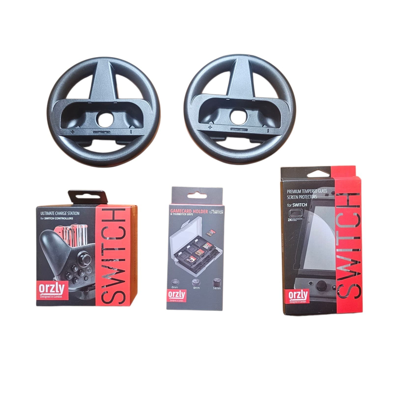 Orzly Nintendo Switch Bundle Of 5 Accessories - Thumbnail 12