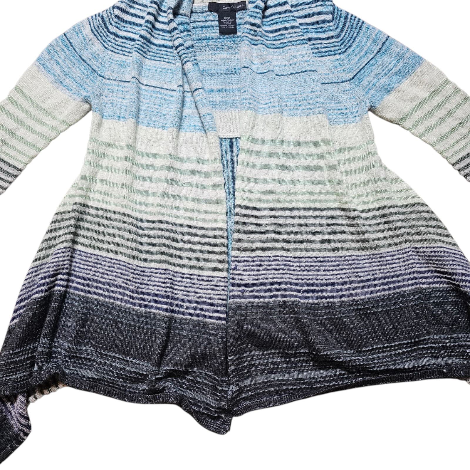 Calvin Klein Women’s Open-Front Cardigan Sweater Size Small - Thumbnail 3