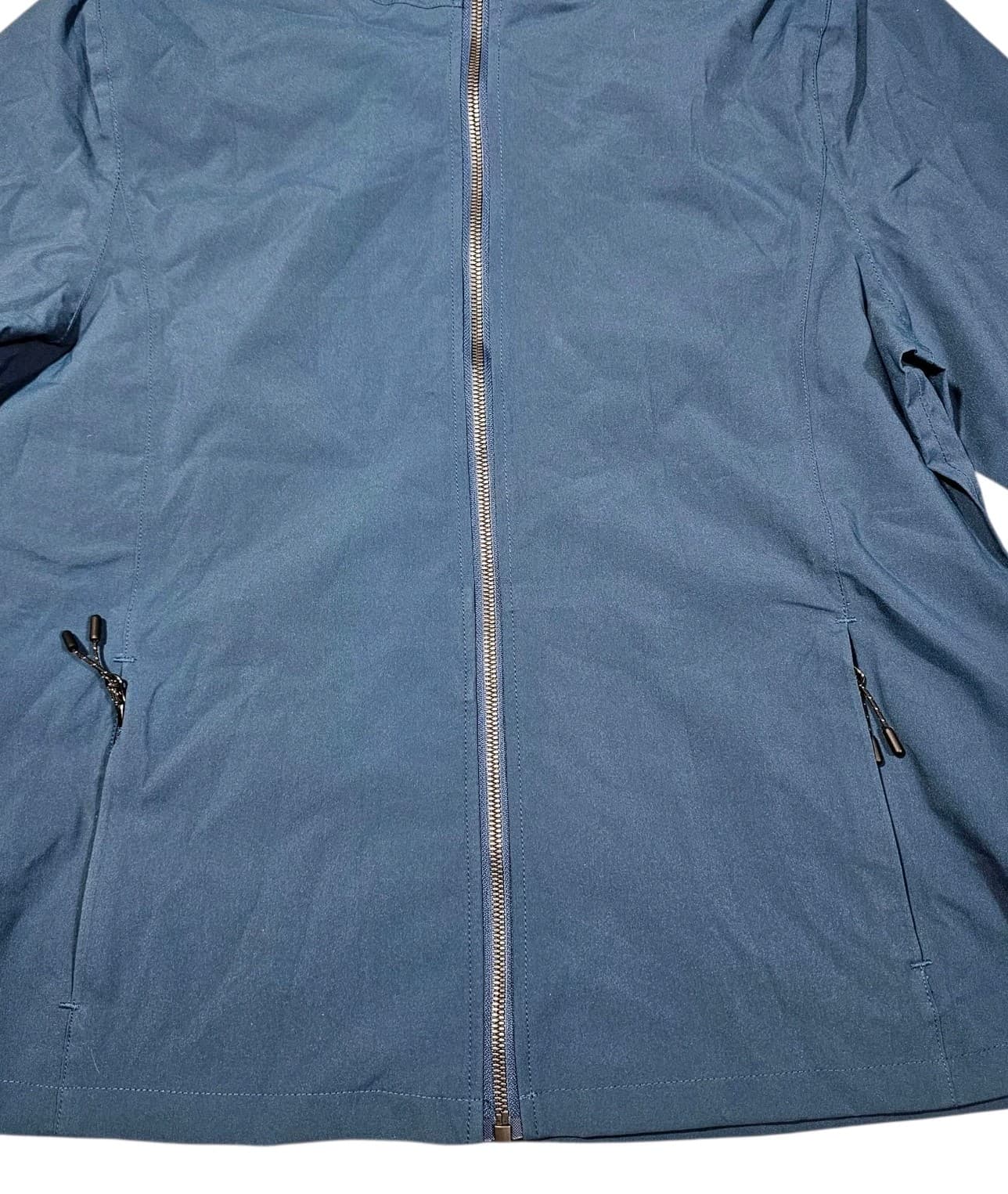 Iceburg Outerwear Wind Breaker Rain Coat Hiking Jacket And Pouch Size Large - Thumbnail 6