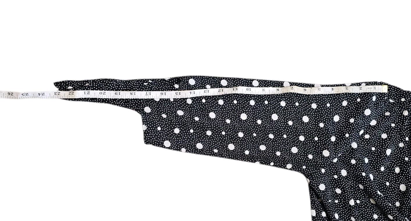 ​Talbots Petite MP Polka Dot Blouse - Classic Navy & White Professional Top - Thumbnail 10