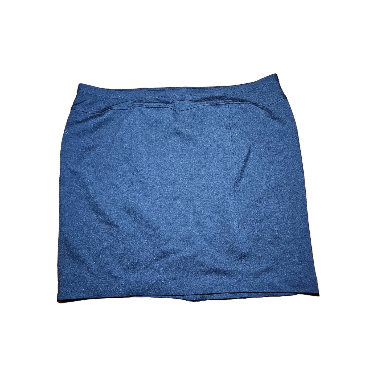 Ellen Tracy Pull-on Black Skirt Above knee Length Size XXL