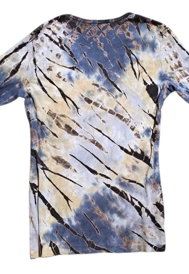 IDI By Matthew Boho Tie-dye Long Sleeve V-neck Womans Size Medium - Thumbnail 8