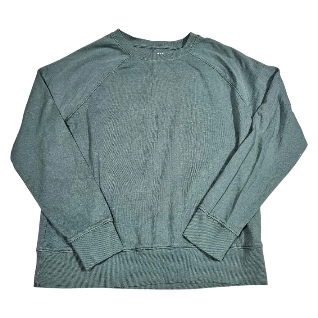 . Athleta Green Crewneck Sweater Women's Extra Small - Thumbnail 4